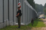 Poland Completes Belarus Border Wall, Kuznica - 30 Jun 2022