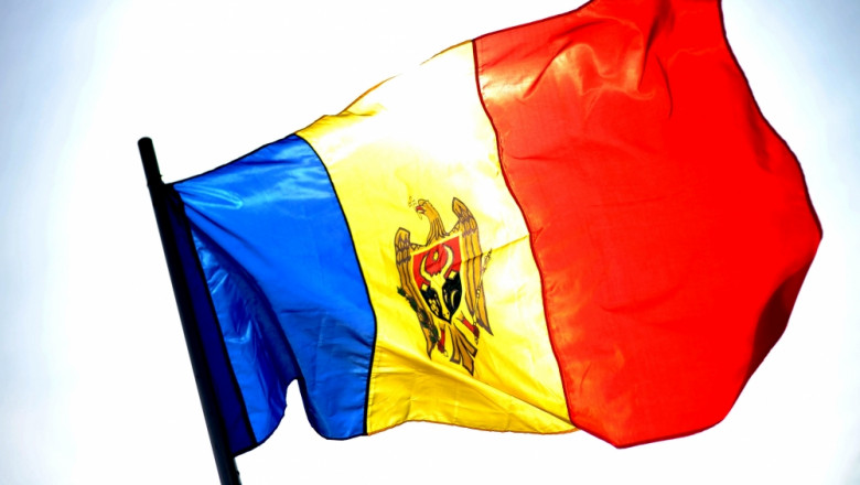 Drapelul Republicii Moldova.
