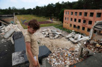 Ukraine Crisis / destroyed school in Chernihiv