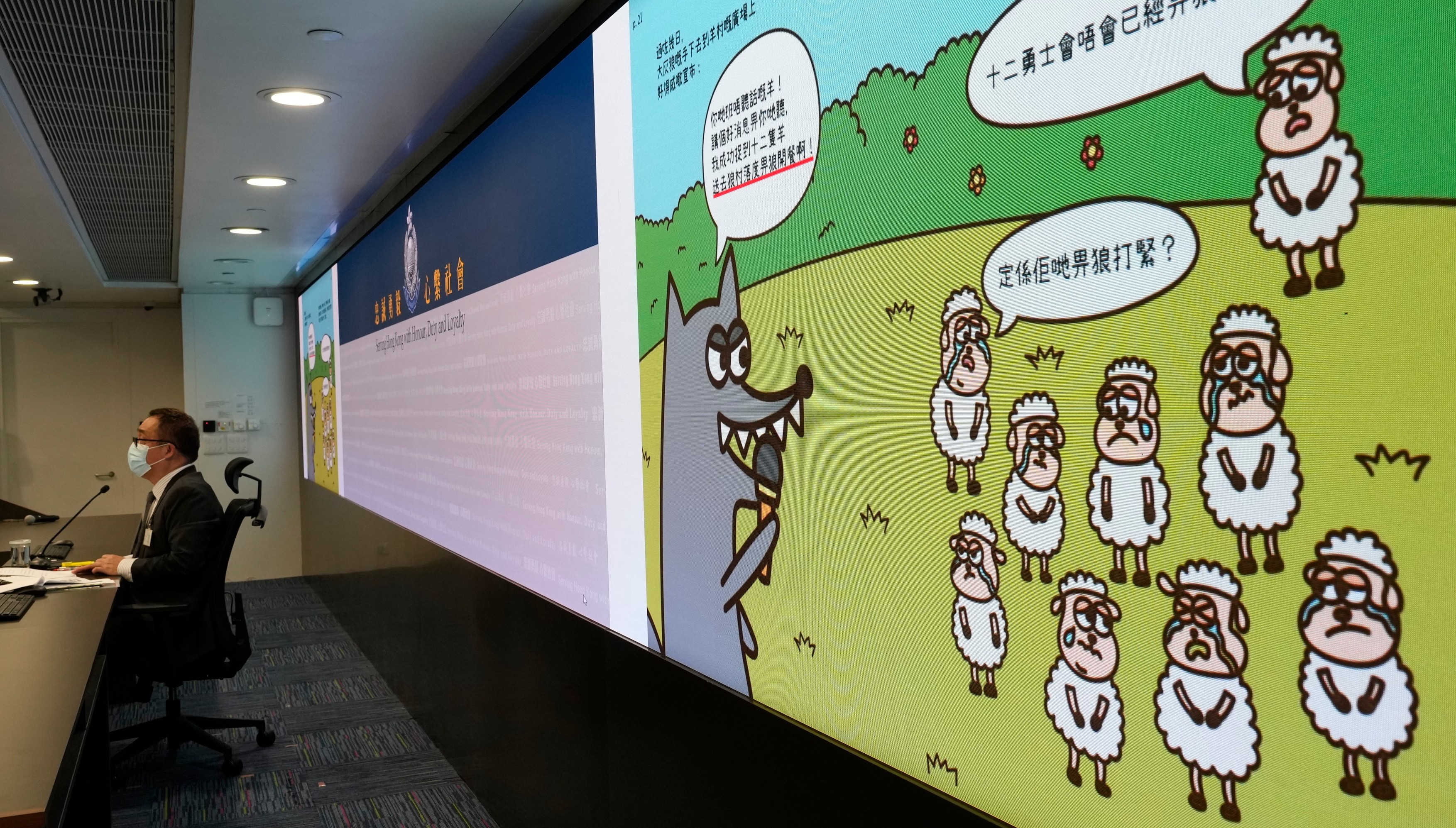 Cinci tineri din Hong Kong, judecați pentru o carte cu desene pentru copii, care incită la „răzvrătire”