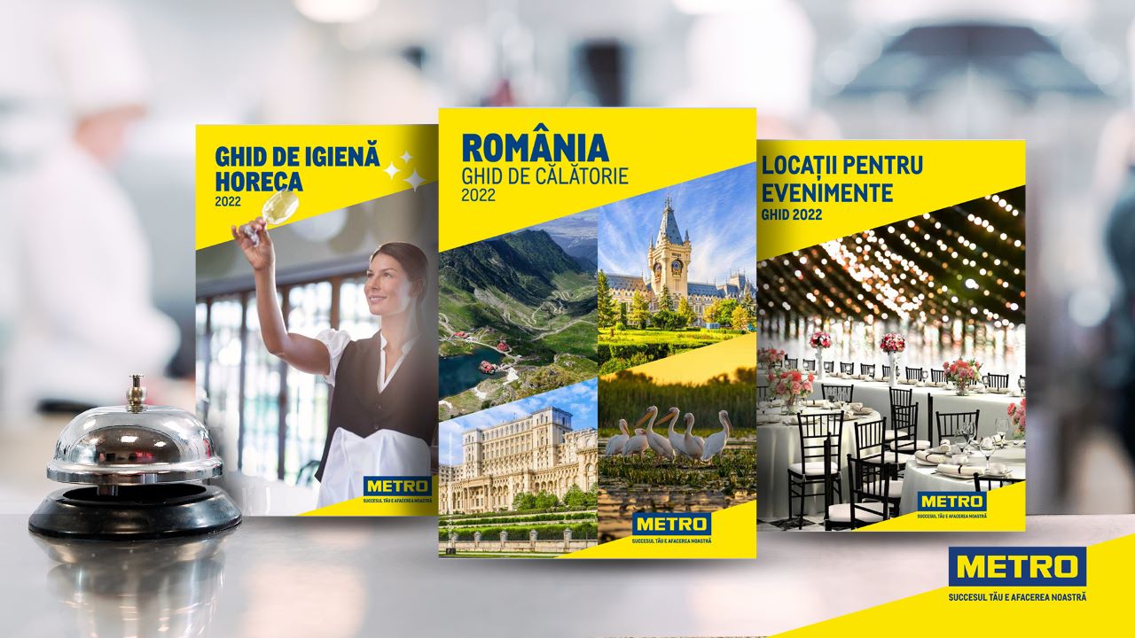 (P) Descoperă sute de atracții turistice și locații pentru evenimente în noile ghiduri METRO