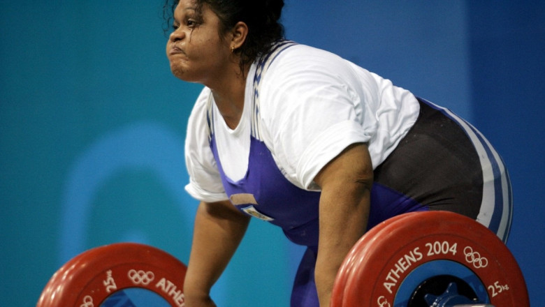 Reanna Salomon la Jocurile Olimpice de la Atena din 2004