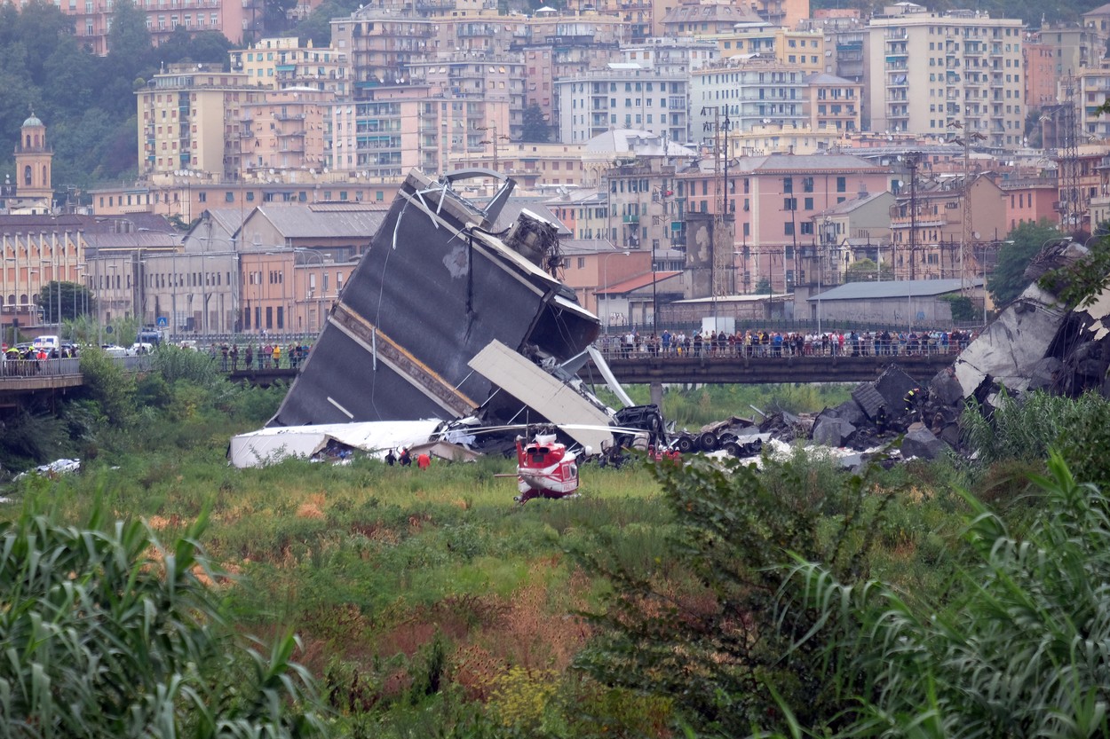La patru ani de la tragedia soldată cu 43 de morți, începe procesul prăbușirii podului Morandi din Genova