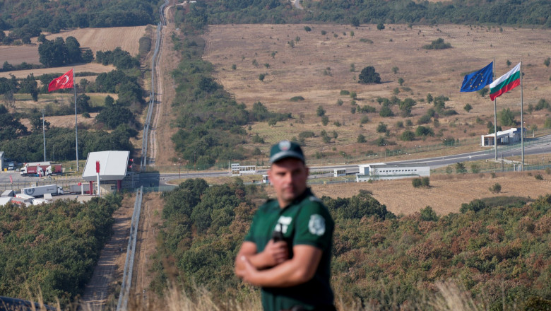 Granița Bulgariei cu Turcia