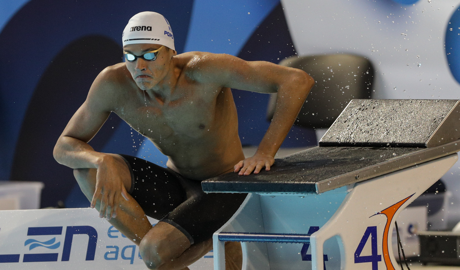David Popovici, medaliat cu aur şi la 50 m liber, la Campionatul European de înot pentru juniori