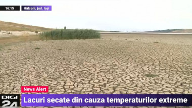 lacul halceni secat