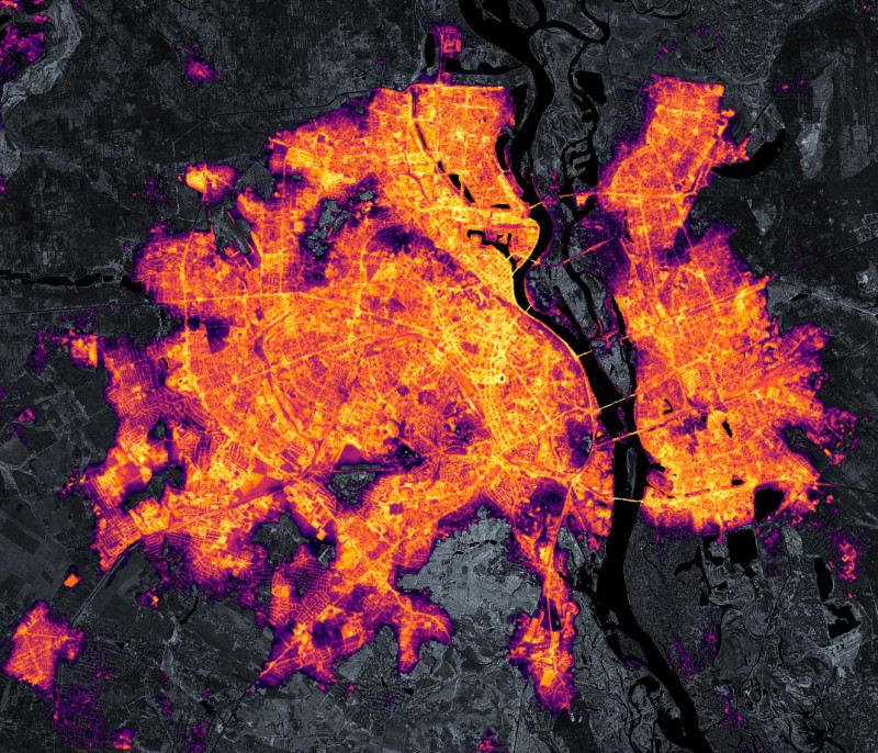 Amazing NASA Satellite Images Show How Russian Invasion Has Dimmed Ukraine Lights