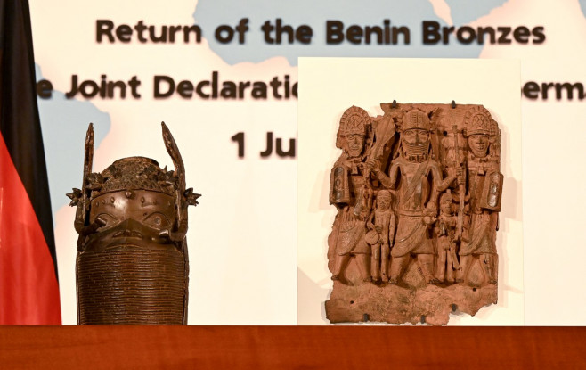 Germania a predat Nigeriei primele bronzuri de Benin furate în perioada colonială