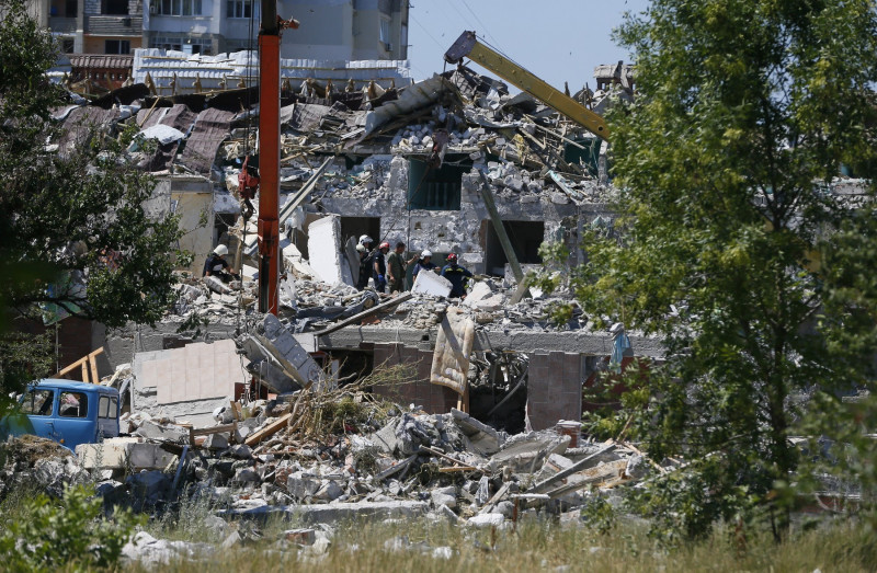 Aftermath Of A Missile Strike In Odesa Region, Amid Russia's Invasion Of Ukraine - 01 Jul 2022