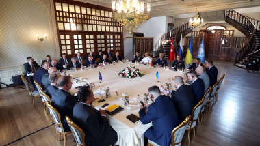 Întâlnire între oficiali din Rusia, Ucraina, ONU și Turcia pentru reluarea exporturilor de grâne ucrainene pe Marea Neagră