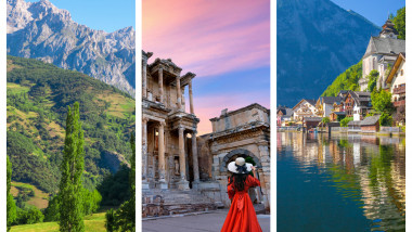 colaj Cele mai frumoase destinații de vacanță din Europa