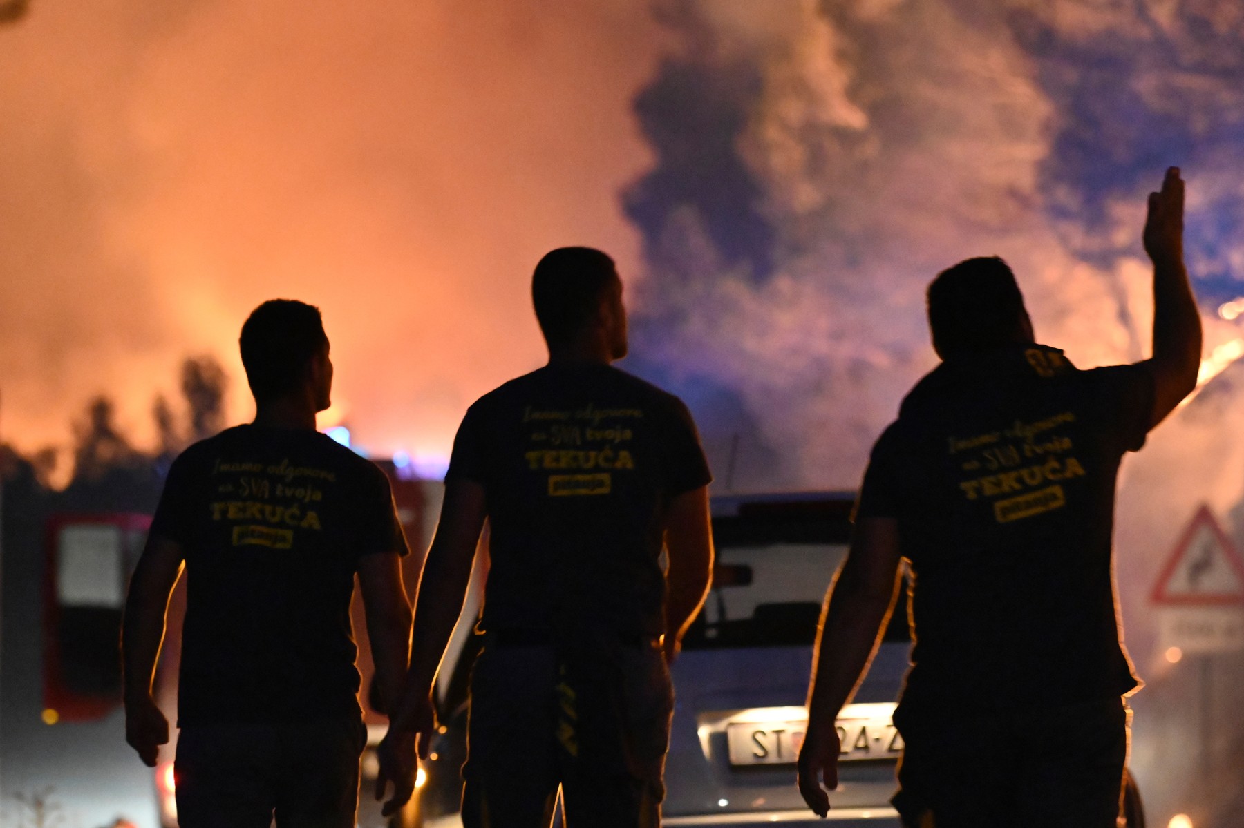 Incendii devastatoare în Croația. Flăcările sunt greu de controlat în Zadar și Sibenik