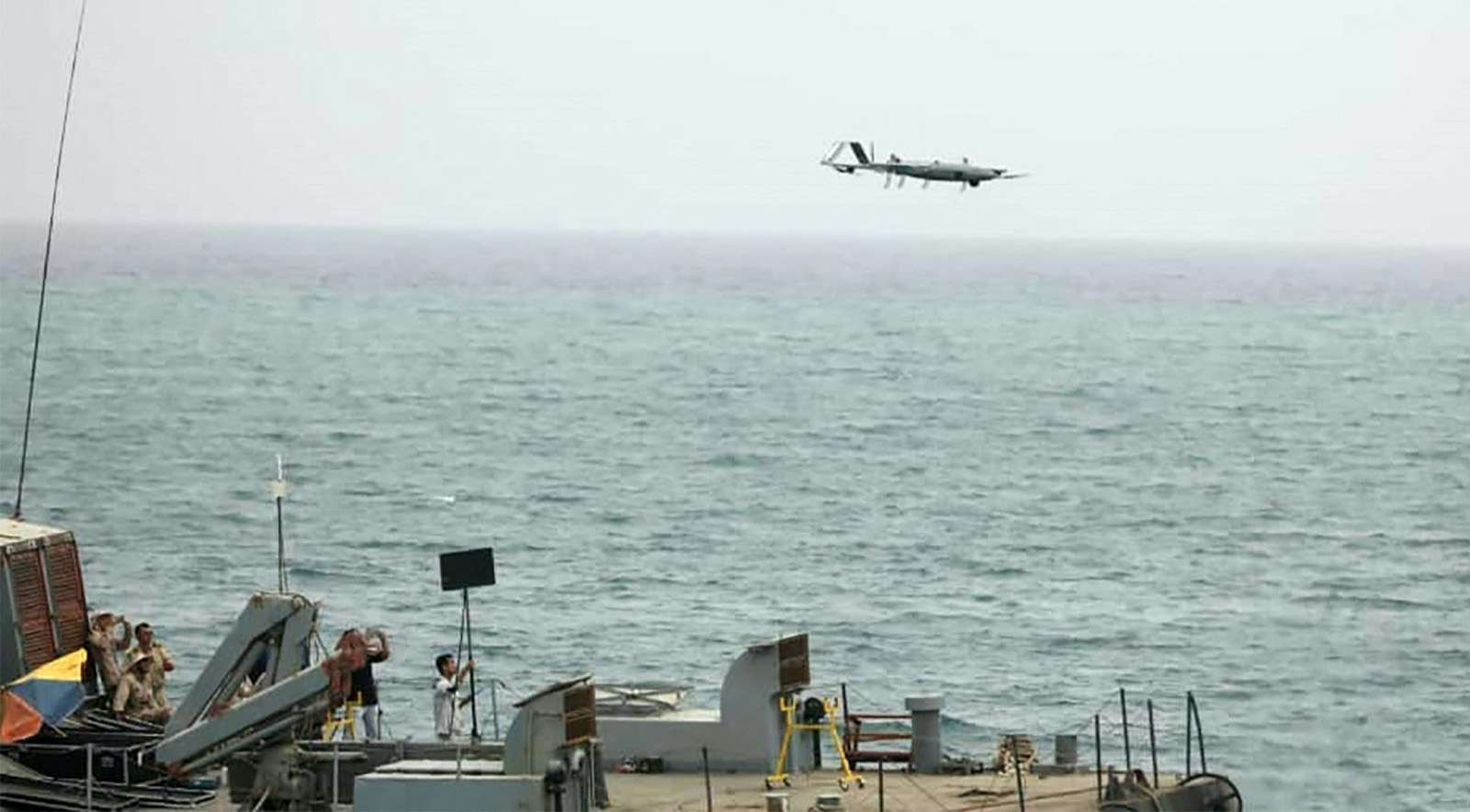 Iranul și-a prezentat o nouă divizie de drone care pot fi lansate de pe mare, în timpul vizitei lui Joe Biden în Israel