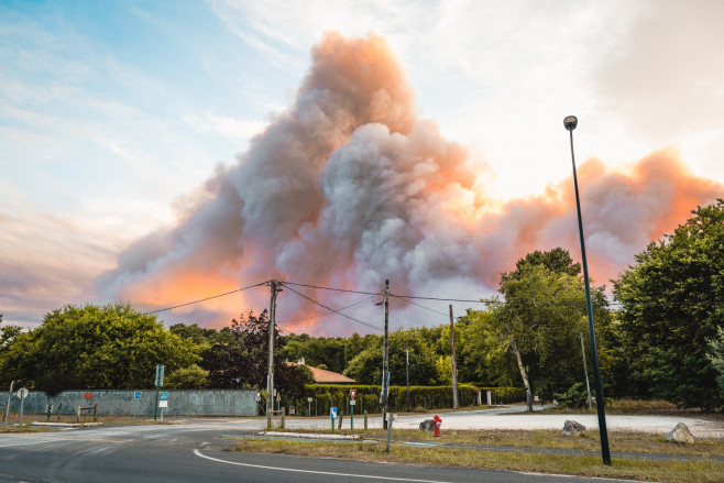 Franța incendiu