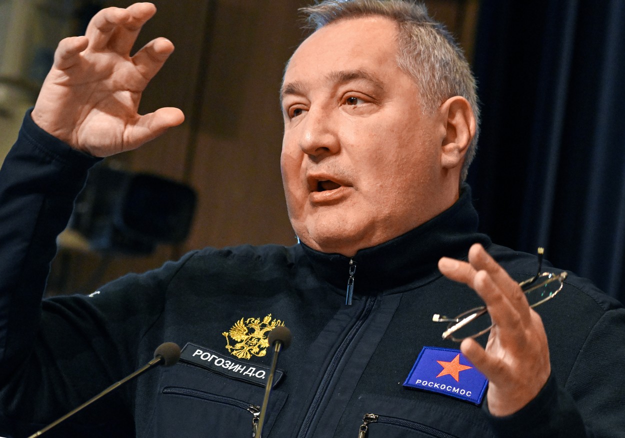 Putin l-a demis pe Rogozin de la conducerea Roscosmos. Ar putea coordona teritoriile din Ucraina ocupate de ruși