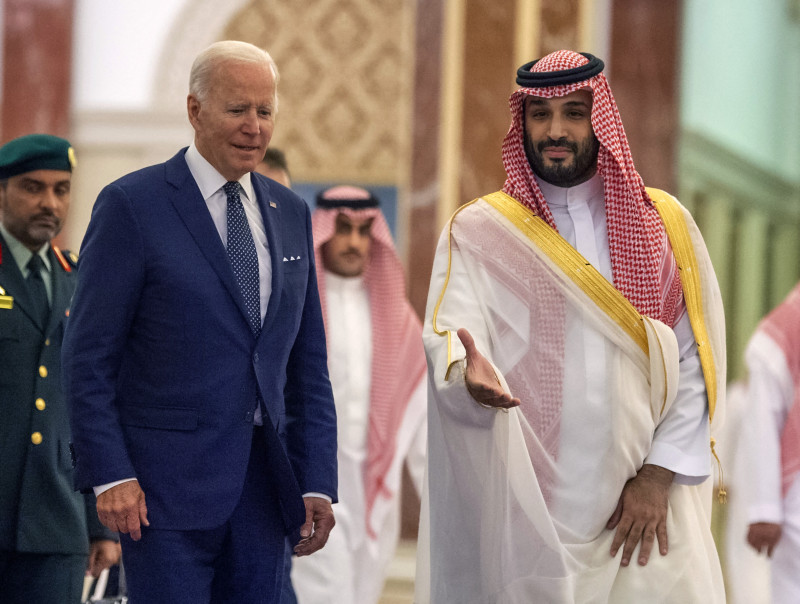 joe biden si Mohammed bin salman vizita orientul mijlociu profimedia-0707605144