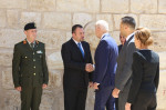 US President Joe Biden visits the Church of the Nativity in the Biblical city of Bethlehem in the West Bank, Bethlehem, West Bank, Palestinian Territory - 15 Jul 2022