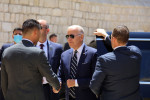 US President Joe Biden visits the Church of the Nativity in the Biblical city of Bethlehem in the West Bank, Bethlehem, West Bank, Palestinian Territory - 15 Jul 2022