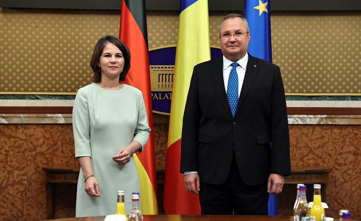 Ciucă a discutat cu ministrul german de Externe despre securitatea regională şi importanţa strategică a Mării Negre