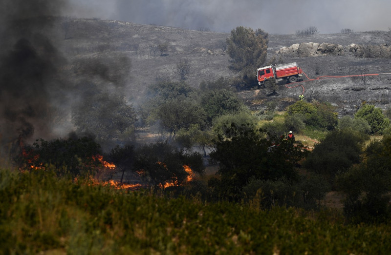 Europa, devastată de incendii în mijlocul unui val de caniculă Foto Profimedia Images (5)