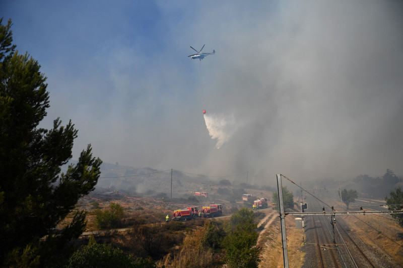 Europa, devastată de incendii în mijlocul unui val de caniculă Foto Profimedia Images (11)