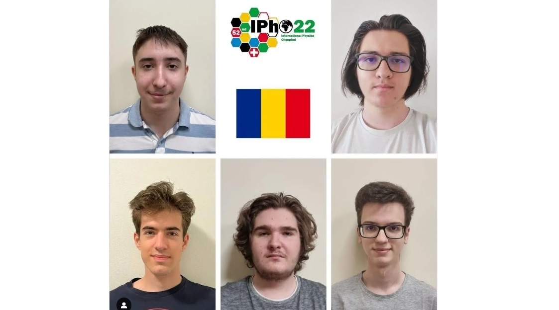 Elevii români s-au clasat pe locul 2 în lume la Olimpiada internațională de fizică, cu patru medalii de aur și una de argint