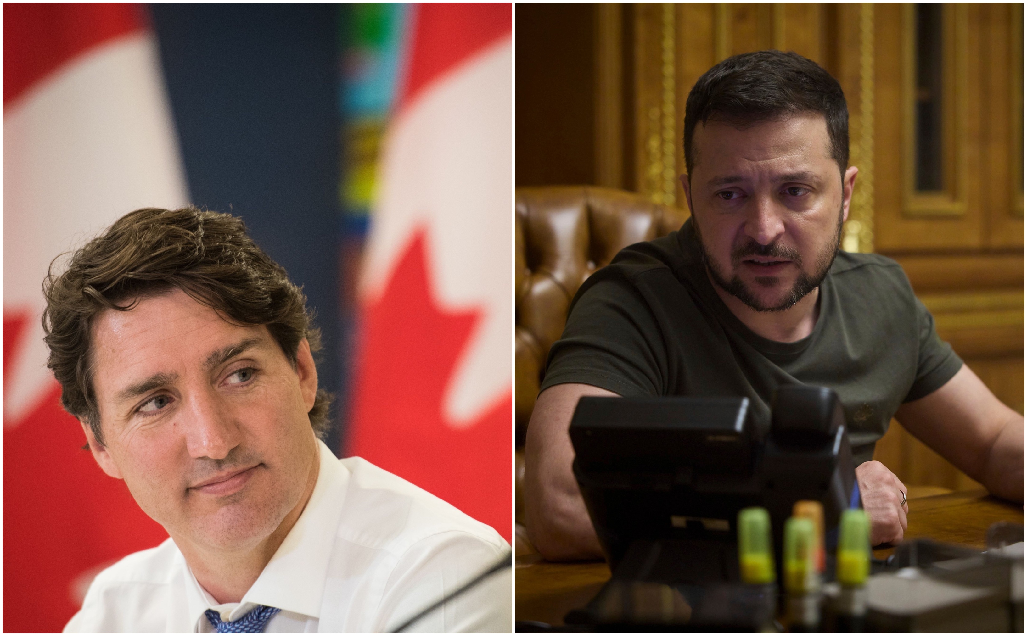Zelenski a vorbit cu Trudeau la telefon: Ucrainenii nu acceptă decizia Canadei cu privire la turbinele Nord Stream