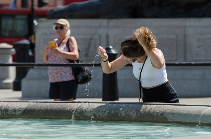 Heatwave in London, UK - 18 Jul 2022