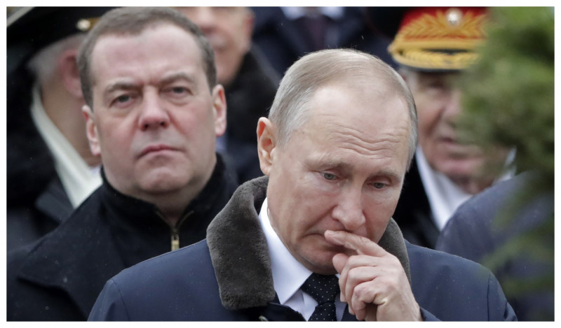 Medvedev-Putin Rusia