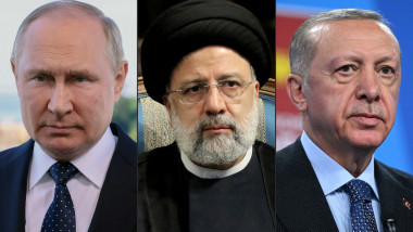 colaj Putin, Erdogan și Raisi