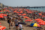 Red heatwave weather warnings forecast for Monday and Tuesday for the UK
