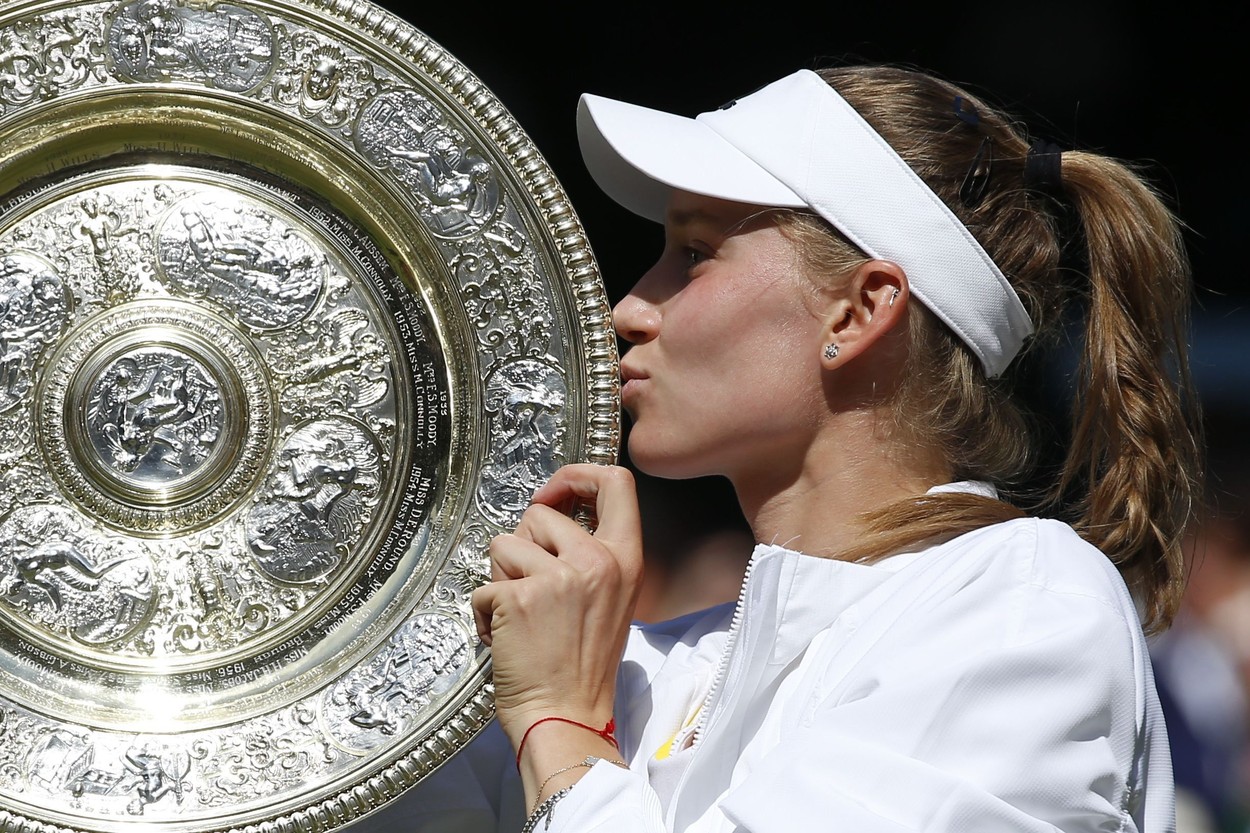 Rușii se laudă cu victoriile Elenei Rîbakina la tenis: „Am câştigat Wimbledonul”