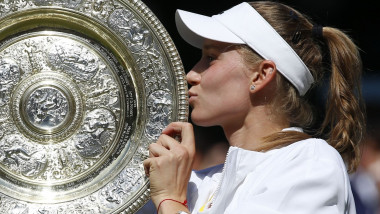Elena Rîbakina a câștigat turneul de la Wimbledon.