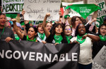 Civil disobedience for abortion access at the White House, Washington, United States - 09 Jul 2022