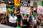 Civil disobedience for abortion access at the White House, Washington, United States - 09 Jul 2022