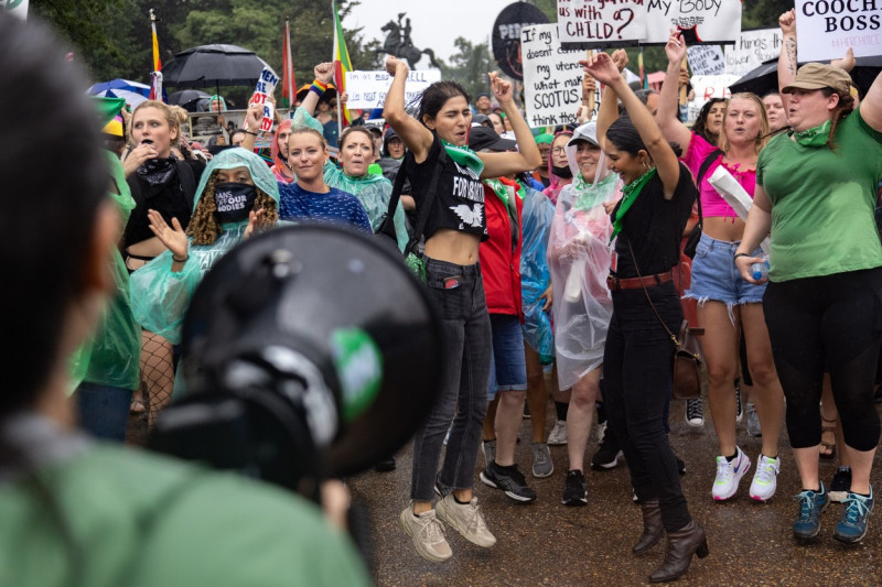 Women's March To White House, Washington, d.c., United States - 09 Jul 2022