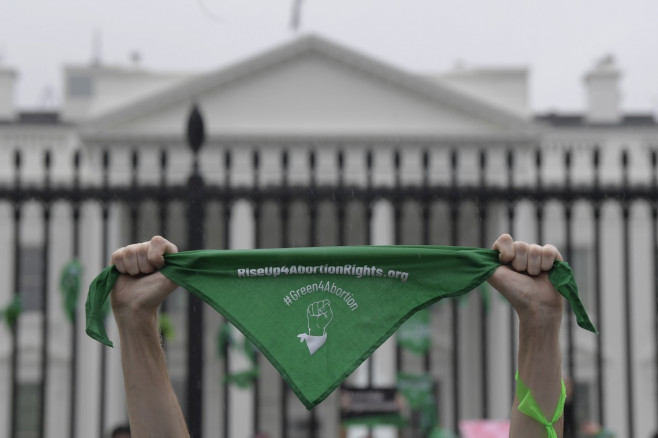 Women's March On Abortion Right Rally, Washington Dc, United States - 09 Jul 2022