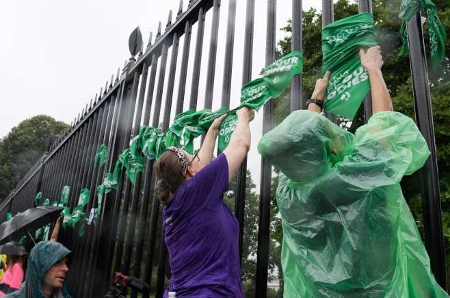 Women's March On Abortion Right Rally, Washington Dc, United States - 09 Jul 2022