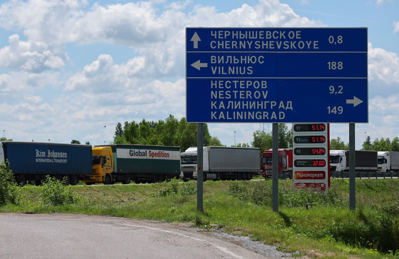 Kaliningrad Rusia graniță