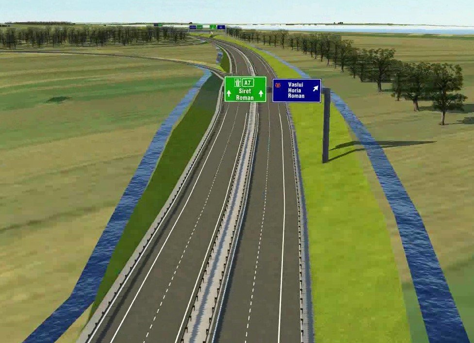 Cum va arăta Autostrada Moldova? Contractele pentru construcţia celor 3 loturi ale A7 Bacău-Paşcani urmează să fie lansate în licitaţie
