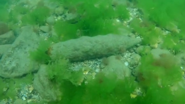 lovitură de artilerie găsită pe fundul mării