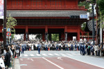 Former PM Shinzo Abe's Hearse Leaves The Zojoji Temple