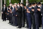 Former PM Shinzo Abe's Body Transported To The Kantei