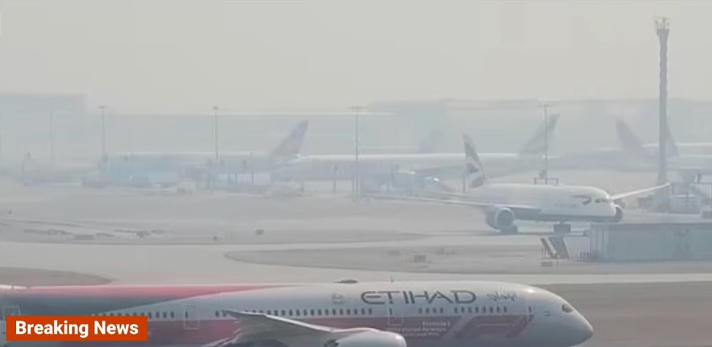 „Incident major” în apropiere de Londra din cauza unui incendiu care ar putea afecta zborurile pe aeroportul Heathrow