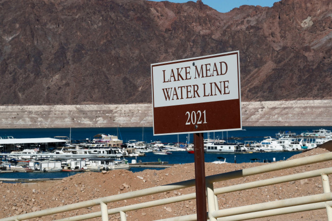 Lake Mead Continues to Hit Historic Low Water Levels, Boulder City, Nevada, USA - 04 Jul 2022