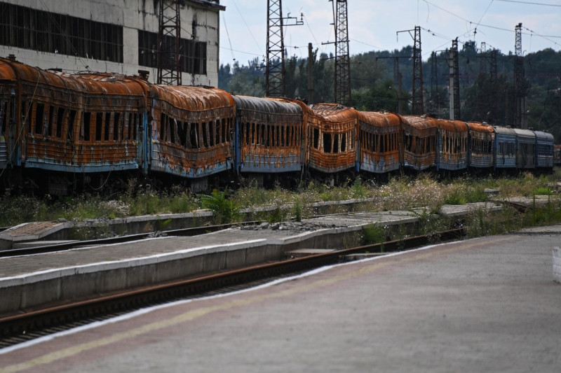 DPR Russia Ukraine Military Operation Railway Station