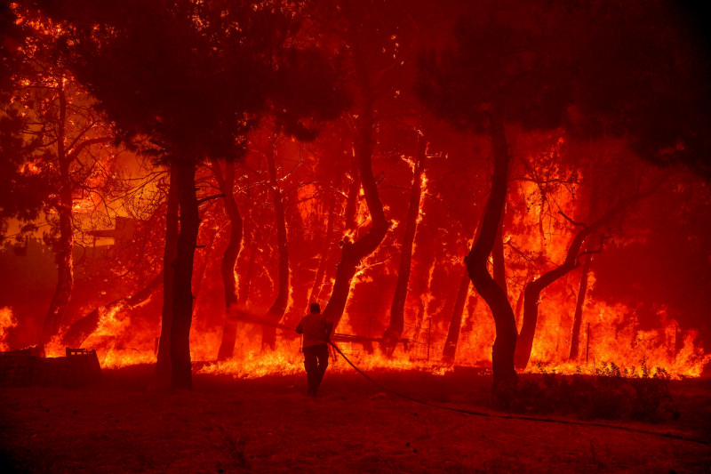 Wildfires in Greece 2022