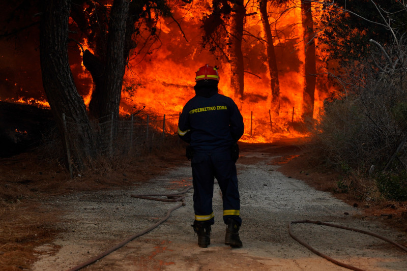 Greece Wildfires