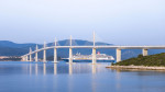 Split, Croatia. 23rd June, 2022. The first cruiser named Bolette passed under the Peljesac Bridge. The cruiser Bolette under the command of Dubrovnik Captain Jozo Glavic with just over a thousand passengers passed this morning under the Peljesac Bridge on