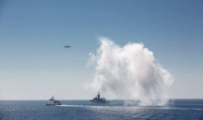 Taiwan Naval Warship Exercise, Yilan, Taiwan - 26 Jul 2022